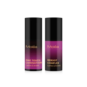 Molea | One Step Lami Set Monostep & Reboot Complex – laminacja rzęs i brwi